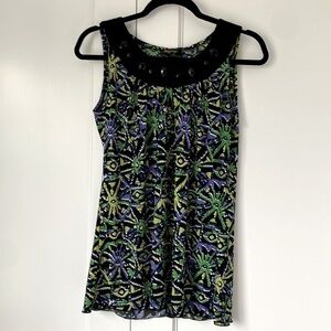 Olivia Paige sleeveless blouse  PM multi